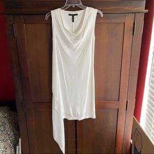 BCBG white cocktail dress